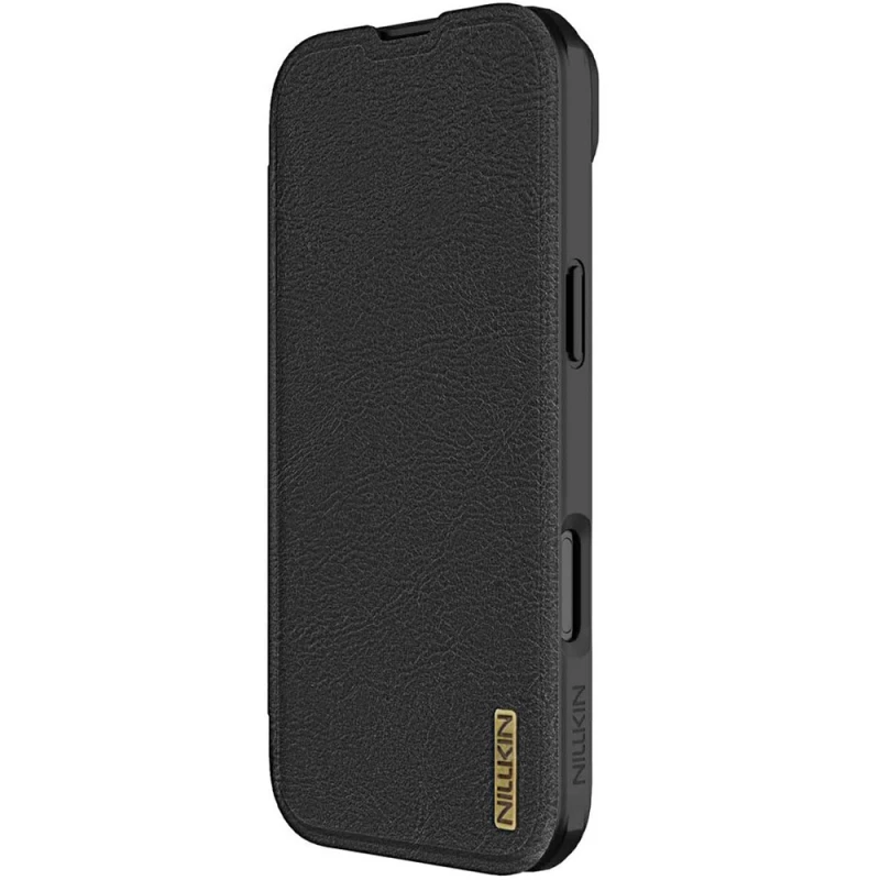 Шкіряний чохол-книжка Nillkin Qin Pro Camshield для Apple iPhone 17 Air (6.5") – Black. Фото 2 з 6