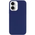 Чехол с закрытым низом Silicone Case для Apple iPhone 16 Plus – Синий / Deep navy. Фото 2 из 4