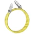 Дата кабель Hoco U113 Solid 20W Type-C to Lightning (1m) – Gold. Фото 2 з 5