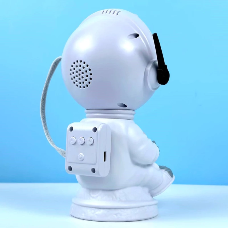 Проектор-нічник Astronaut Star Moon RGB – White. Фото 2 з 6