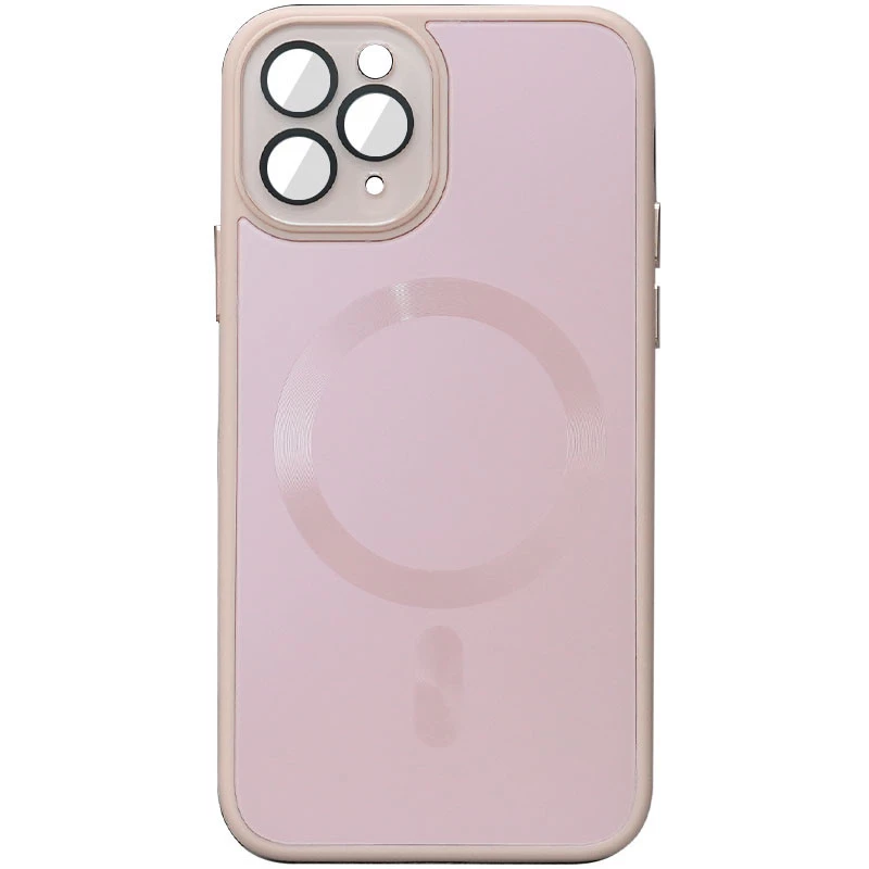 

Силіконовий сапфіровий чохол з захистом камери та MagSafe на Apple iPhone 11 Pro (5.8") (Рожевий / Pink Sand)