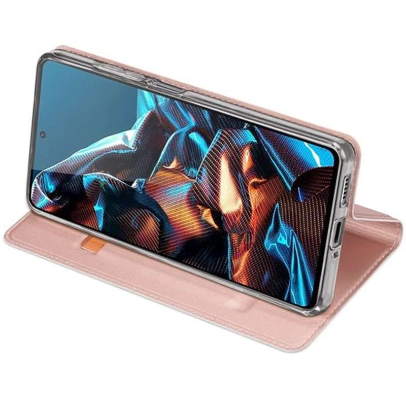 Чохол-книжка Dux Ducis на Xiaomi 12T / 12T Pro – Rose Gold. Фото 4 з 5
