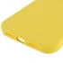 Чехол Silicone Case с закрытым низом для Apple iPhone 15 Pro Max (6.7") – Желтый / Yellow. Фото 8 из 8