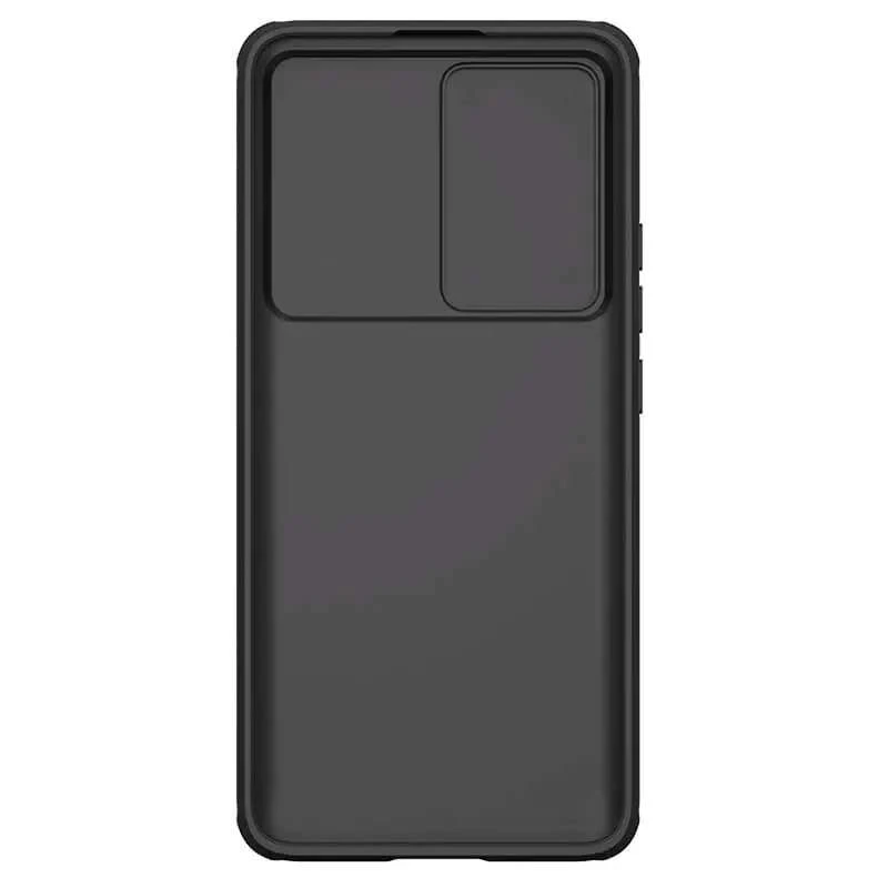 Карбоновая накладка Nillkin со шторкой для камеры для Xiaomi Redmi K60 / K60 Pro – Черный / Black. Фото 6 из 6