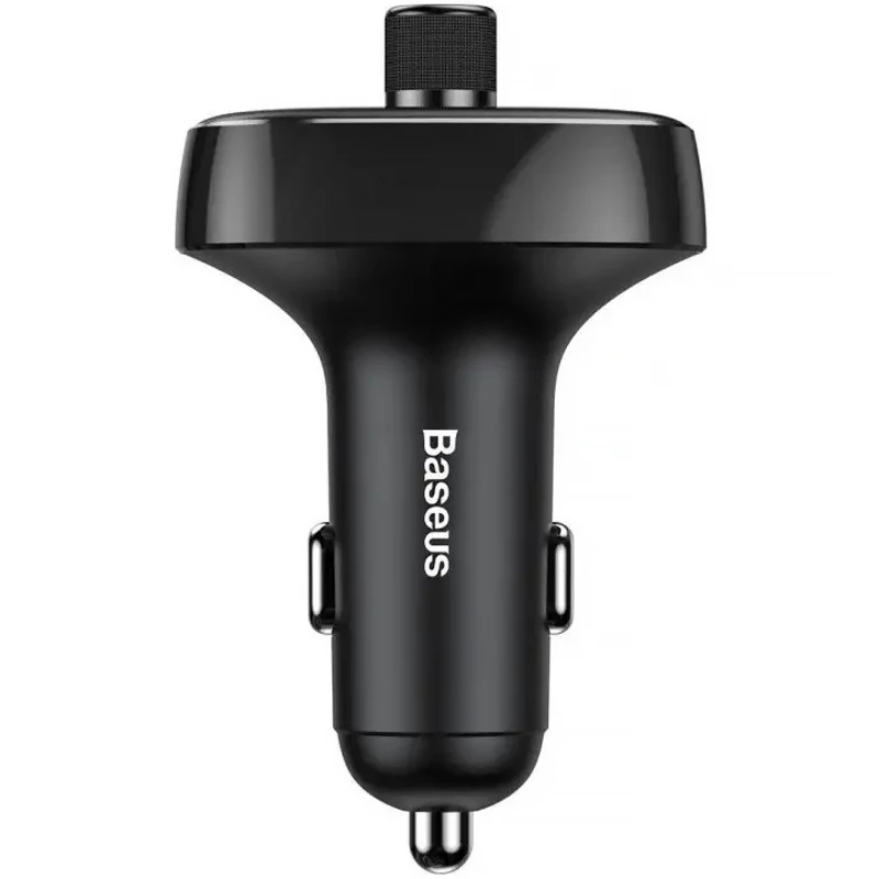 АЗУ FM модулятор Baseus S-09 Overseas Edition 3.4A (2USB-A) (CCMT000301) – Black. Фото 5 АЗУ FM модулятор Baseus S-09 Overseas Edition 3.4A (2USB-A) (CCMT000301) – Black. Фото 5 из 5