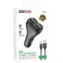 АЗП Borofone BZ35 Leader PD15W+QC3.0 total 30W (2USB-A/2C) + кабель USB to Type-C – Black. Фото 3 з 4