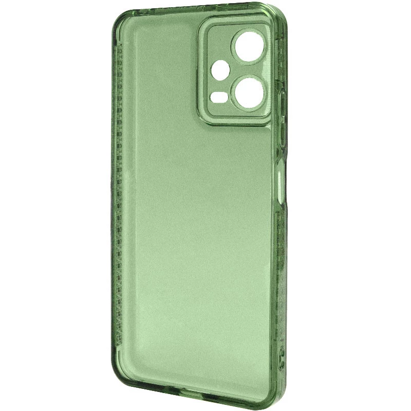 Силіконовий чохол з візерунком на Xiaomi Poco X5 5G – Зелений. Фото 3 з 8