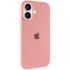 Чехол Silicone Case с закрытым низом для Apple iPhone 17 (6.3") – Розовый / Pink. Фото 2 из 6