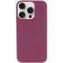 Чехол Silk (AA) NO LOGO with Magnetic Fit для Apple iPhone 15 Pro (6.1") – Бордовый / Plum. Фото 1 из 1
