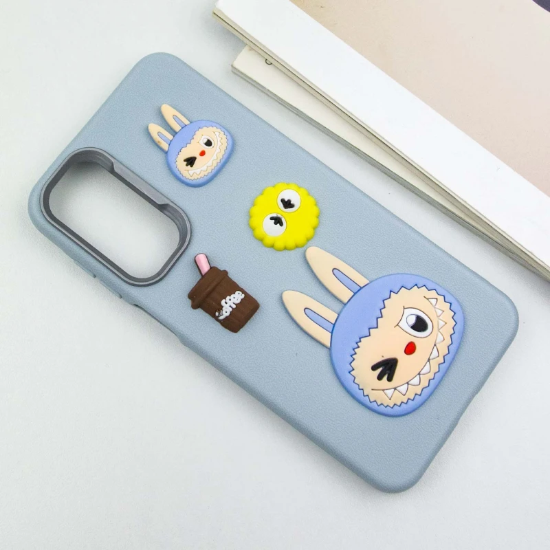 Чохол Labubu Toys для Xiaomi Redmi Note 12 4G – Labubu / Blue. Фото 3 з 6