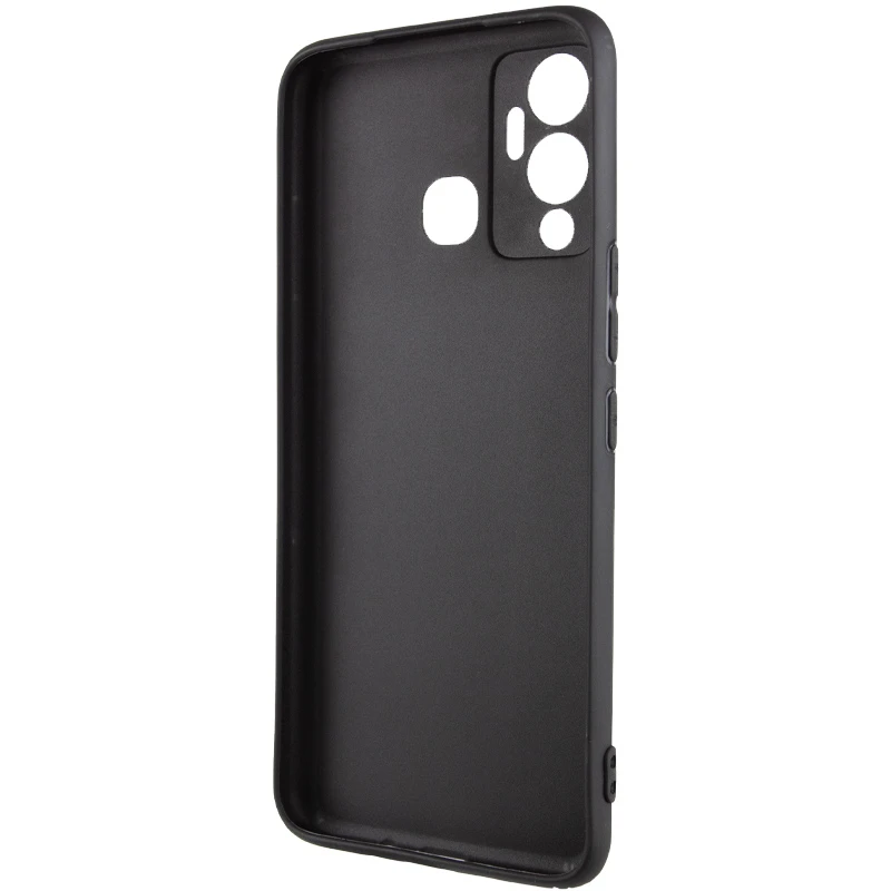 Чорний силіконовий чохол Epik із захистом камери на Infinix Hot 12 Play – Чорний. Фото 4 з 6