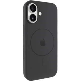 Чохол Silicone Case Full Protective (AA) V2 with MagSafe для Apple iPhone 17 (6.3") — Сірий / Dark Gray