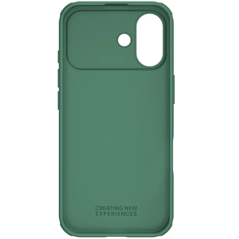 Карбована накладка Nillkin Pro зі шторкою для камери на Apple iPhone 17 (6.3") – Deep Green. Фото 4 з 4