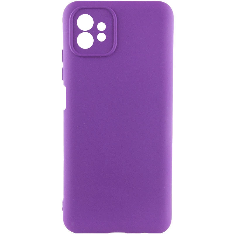 

Чехол Silicone Case Lakshmi с закрытой камерой для Motorola Moto G32 (Фиолетовый / Purple), Фіолетовий / purple