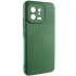 Кольоровий силіконовий чохол GETMAN із закритою камерою для Xiaomi 13 Pro – Зелений / Dark green. Фото 2 з 6