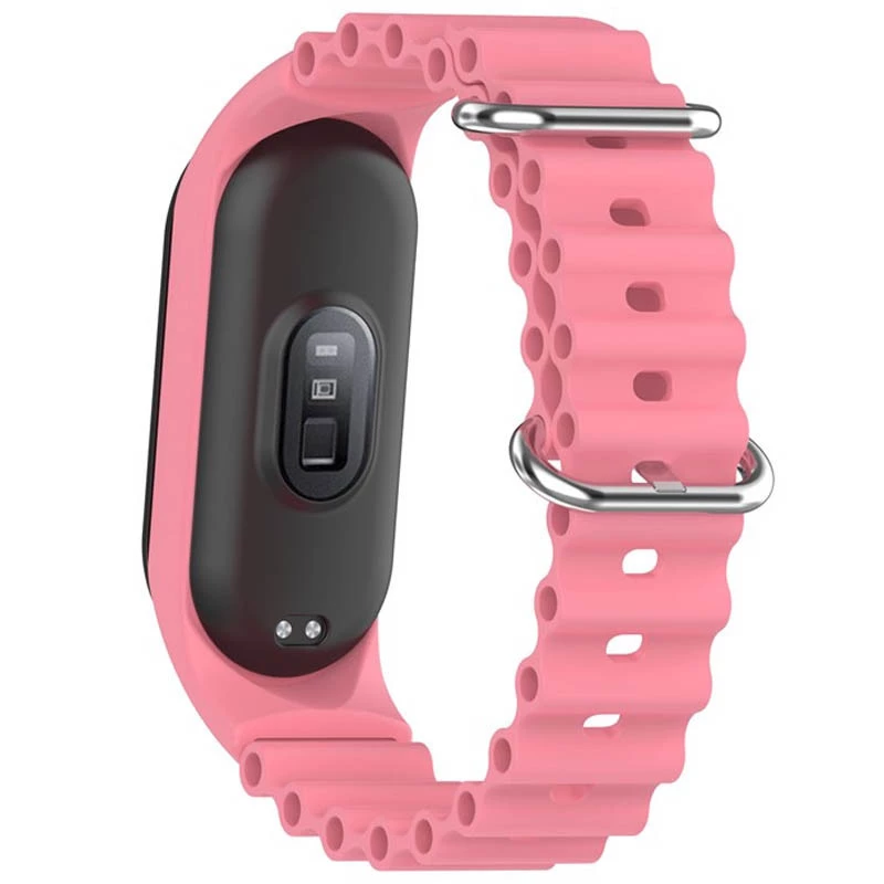 Ремешок Ocean Band для Xiaomi Mi Band 5 – Розовый / Pink. Фото 3 из 4