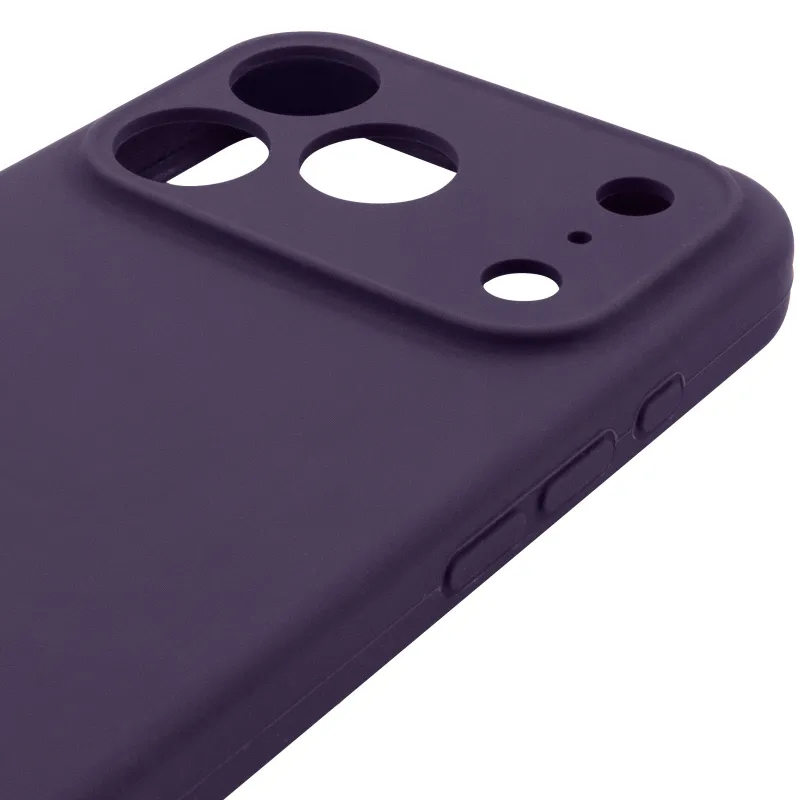 Чехол Silk Full Camera Protective (AA) NO LOGO для Apple iPhone 17 Pro Max (6.9") – Фиолетовый / Elderberry. Фото 4 из 5