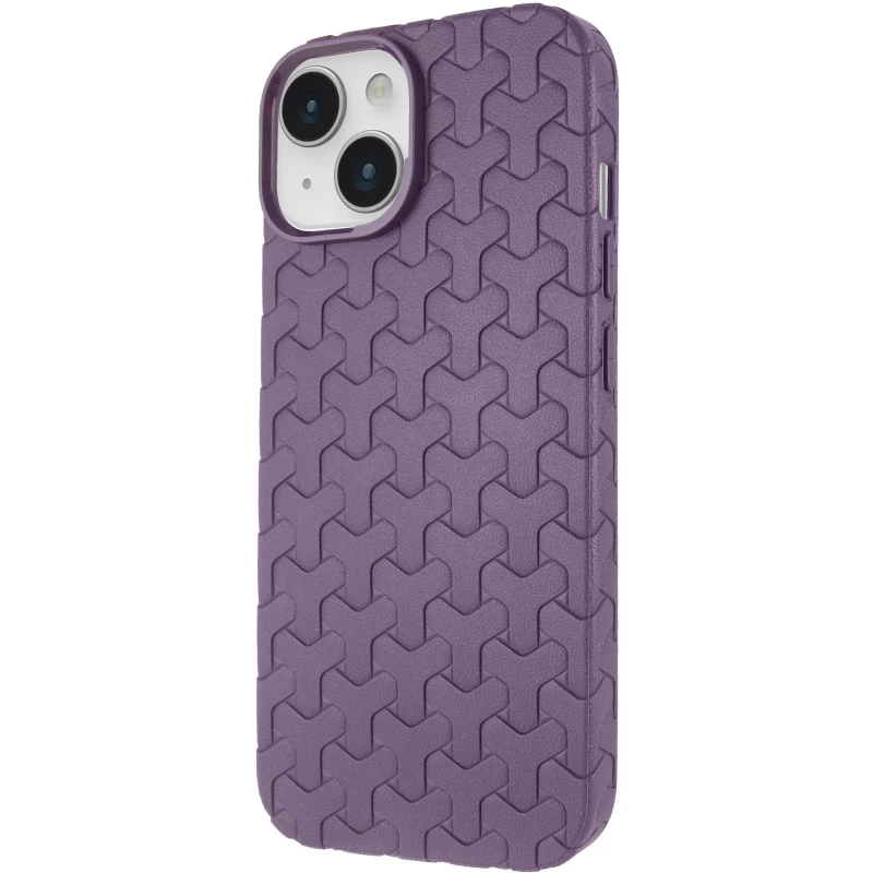 TPU чохол плетенка на Apple iPhone 12 Pro Max (6.7") – Purple. Фото 1 з 9