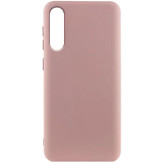 Кольоровий силіконовий чохол GETMAN на Samsung Galaxy A50 (A505F) / A50s / A30s — Рожевий / Pink Sand