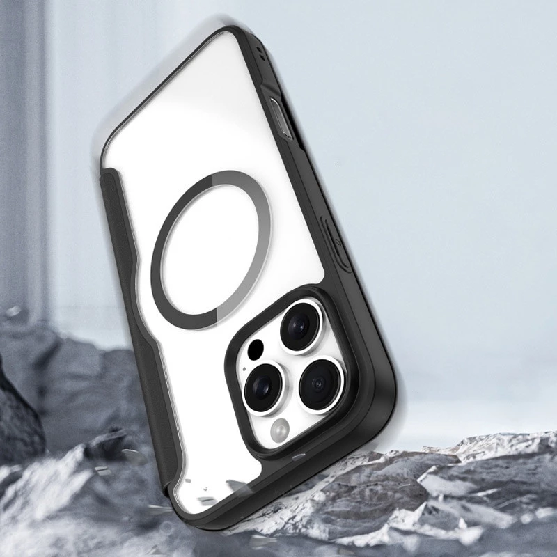 Чохол книжка Dux Ducis з MagSafe на Apple iPhone 16 Pro – Black. Фото 11 з 15