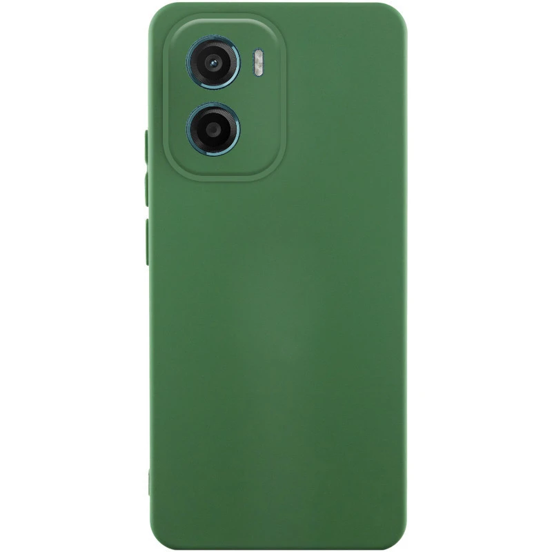 Чохол Silicone Cover Ummi Lakshmi Full Camera (AA) для Motorola Moto G06 – Зелений / Dark green. Фото 1 з 1