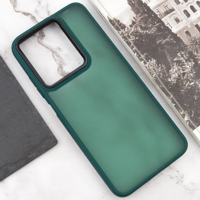 Чехол TPU+PC Lyon Frosted на TECNO Spark Go 2024 – Green. Фото 2 Чехол TPU+PC Lyon Frosted на TECNO Spark Go 2024 – Green. Фото 2 из 2