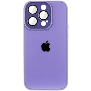 Силіконовий сапфіровий чохол з захистом камери на Apple iPhone 12 Pro (6.1") фото 1 з 8