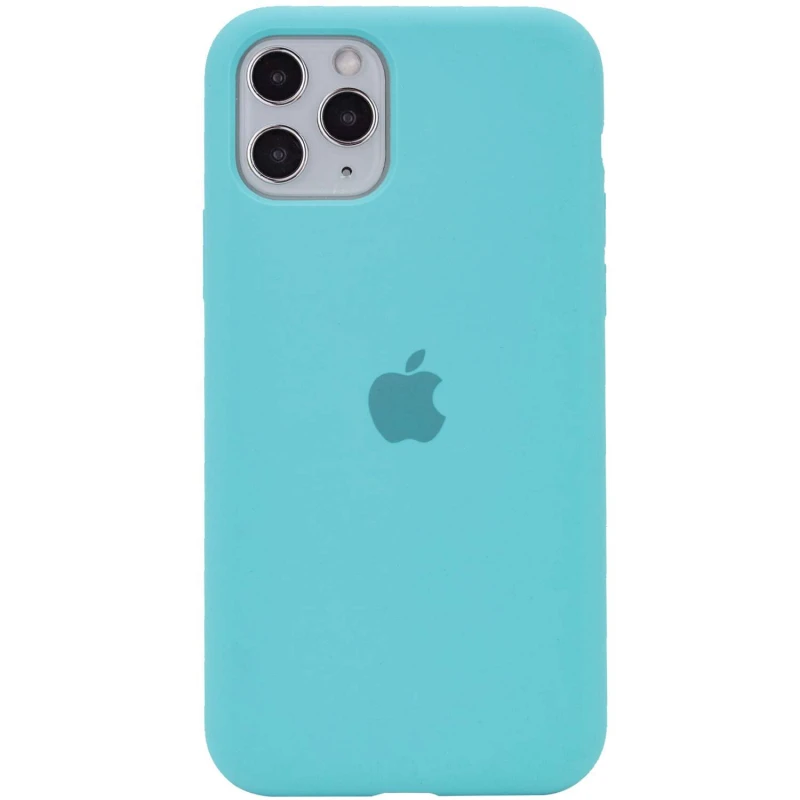 

Чохол Silicone Case з закритим низом на Apple iPhone 11 Pro Max (6.5") (Бірюзовий / Marine Green)