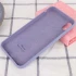 Чохол Silicone Case з закритим низом на Apple iPhone XS (5.8") – Сірий / Lavender Gray. Фото 3 з 3