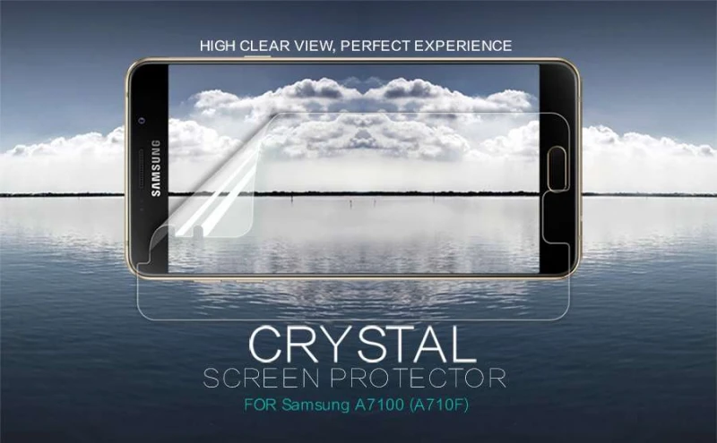 

Захисна плівка Nillkin Crystal на Samsung A710F Galaxy A7 (2016)