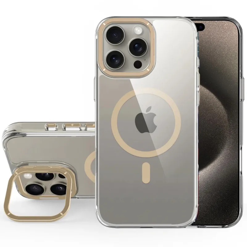 Чехол TPU Space Case Apex with Magnetic Fit для Apple iPhone 13 Pro (6.1") – Gold. Фото 1 из 8