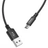 Дата кабель Hoco X14 Times Speed MicroUSB Cable (1m) – Чорний. Фото 4 з 7