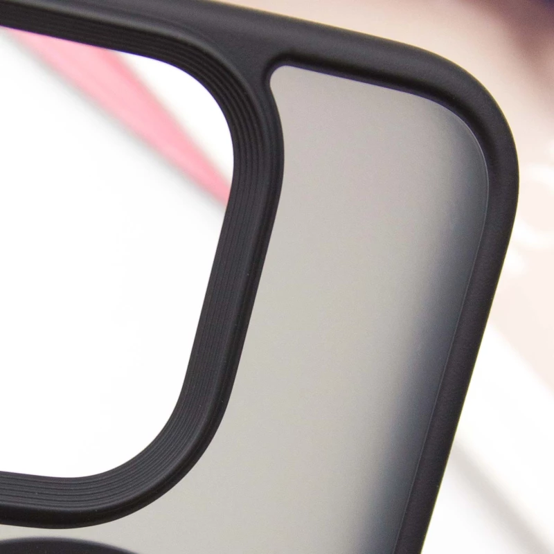 TPU+PC с металлическими кнопками и MagSafe для Apple iPhone 16 Pro Max – Черный. Фото 9 из 9