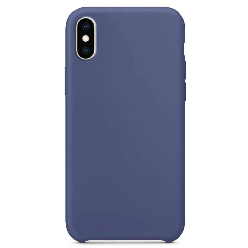 

Чехол Silicone Case без лого для Apple iPhone XS Max (6.5") (Синий / Aqua Blue), Синій / aqua blue