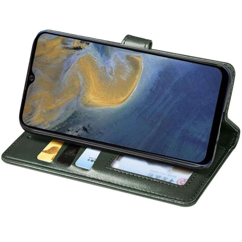 Чохол-книжка GETMAN Gallant  на Xiaomi Redmi 5 Plus / Redmi Note 5 (Single Camera) – Зелений. Фото 2 з 4