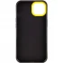 Двоколірний чохол Bichromatic на Apple iPhone 12 (6.1") – Black / Yellow. Фото 3 з 5
