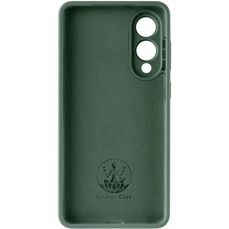 Чехол Silicone Case Lakshmi Premium з закритою камерою на Samsung Galaxy S25 Edge – Зеленый / Cyprus Green. Фото 3 из 14