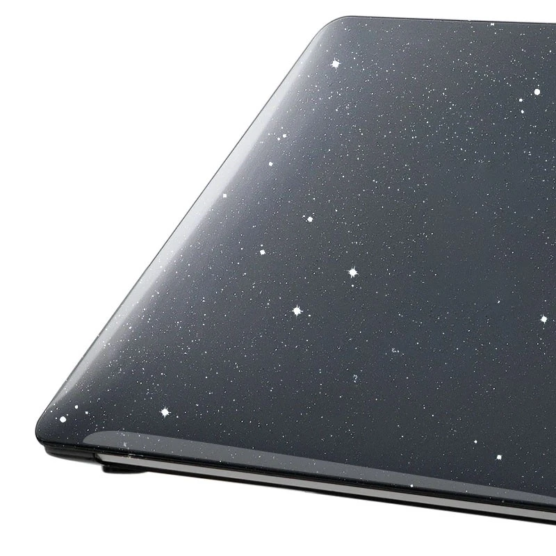 Чехол-накладка Glitter для Apple MacBook Neo 13'' (2026) – Черный. Фото 2 из 3