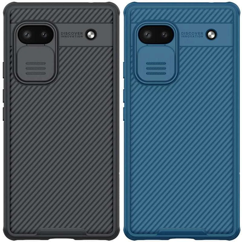 

Карбована накладка Nillkin зі шторкою для камери на Google Pixel 6a