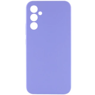Чохол Silicone Case Lakshmi Premium із закритою камерою для Samsung Galaxy A56 5G — Бузковий / Dasheen