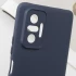 Кольоровий силіконовий чохол GETMAN на Xiaomi Redmi Note 10 Pro Max – Синій / Midnight Blue. Фото 3 з 4