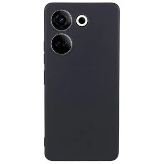 Чёрный силиконовый чехол Epik с защитой камеры для TECNO Camon 20 Pro (CK7n) фото 1 Чёрный силиконовый чехол Epik с защитой камеры для TECNO Camon 20 Pro (CK7n) фото 1 из 1