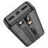 Портативний ЗП Power Bank Hoco J118A Speed energy with cable 20000 mAh – Black. Фото 3 з 4