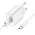 МЗП Hoco C109A Fighter 10.5W (1USB-A) + кабель USB to Type-C – White. Фото 2 з 6