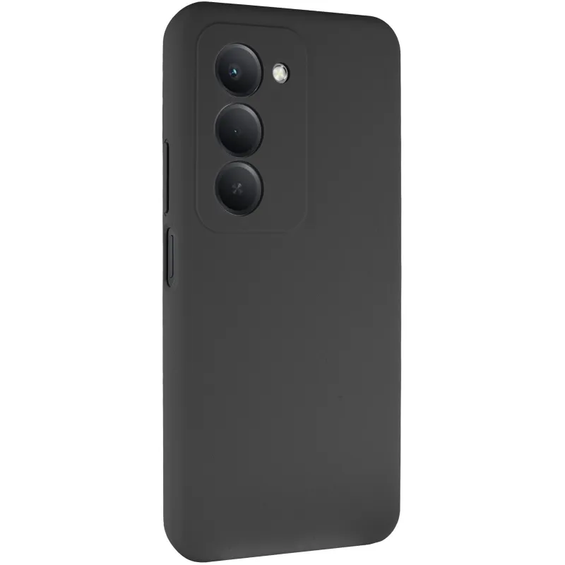 Чехол Silicone Case Lakshmi Premium з закритою камерою на Xiaomi Redmi 15 (EU) – Черный / Black. Фото 2 из 9