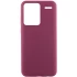 Чохол Silicone Case Lakshmi Premium на Xiaomi Redmi Note 13 Pro+ – Бордовий / Plum. Фото 1 з 3