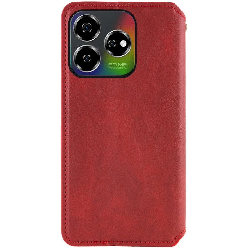 Чохол книжка GETMAN Cubic для ZTE Nubia V60 – Червоний. Фото 4 з 7