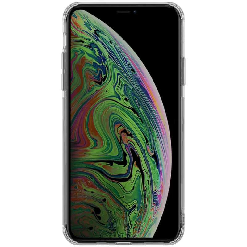 Ультратонкий силіконовий чохол з заглушкою на Apple iPhone 11 Pro Max (6.5") – Безбарвний (прозорий). Фото 2 з 5