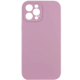 Чехол с защитой камеры Silicone Case для Apple iPhone 12 Pro (6.1") фото 1 из 5