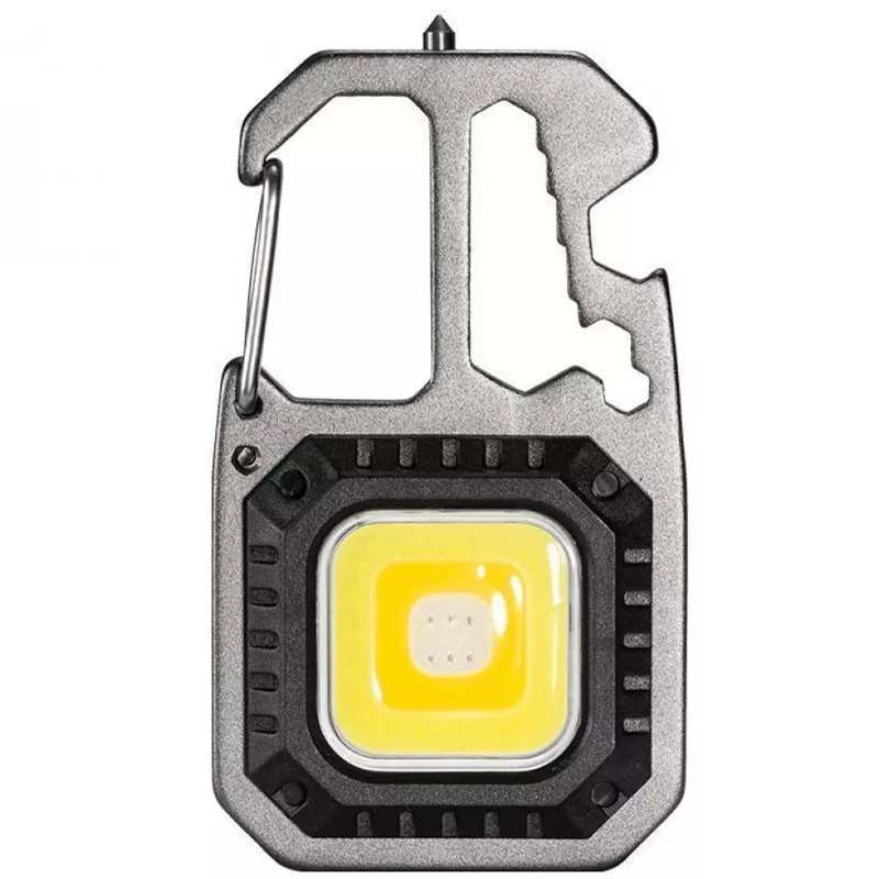 Акумуляторний LED ліхтарик W5138 + Type-C (7 режимов, карабін, отвертки) фото 1 з 1